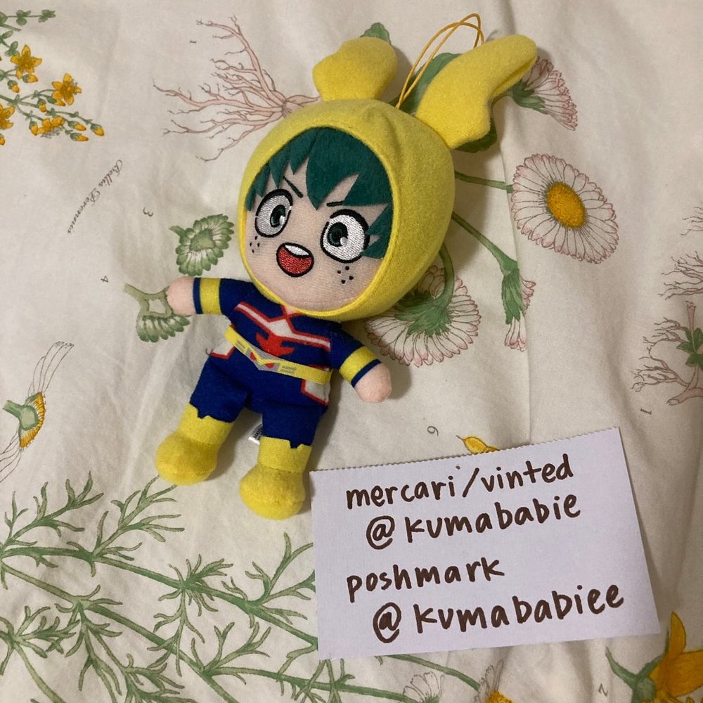 my hero academia - baby deku all might costume plush